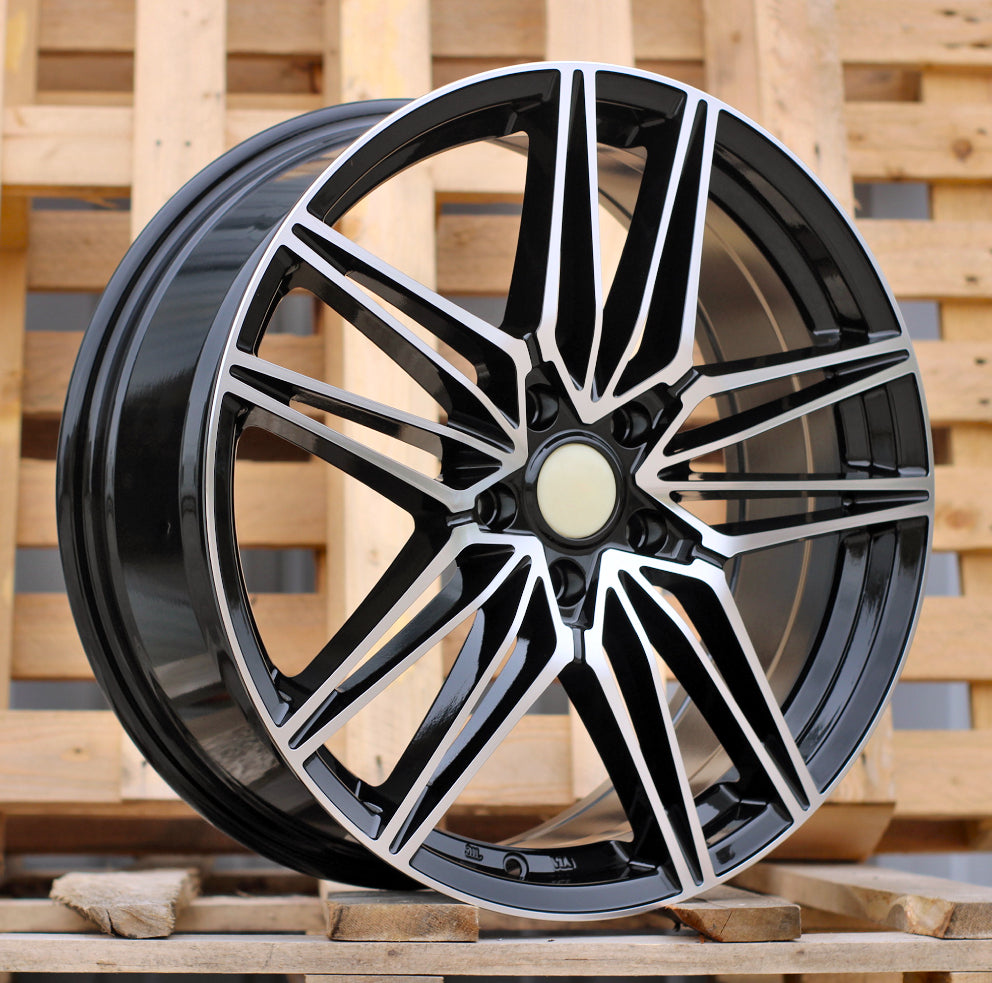 Alu kola pro Hyundai B1849 7.5x19 5x114.3 ET48 67.1 Black Polished | Wheelsup.cz