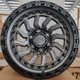Alu kola pro Offroad H973D 9x17 6x139.7 ET 110.1 Black Matt