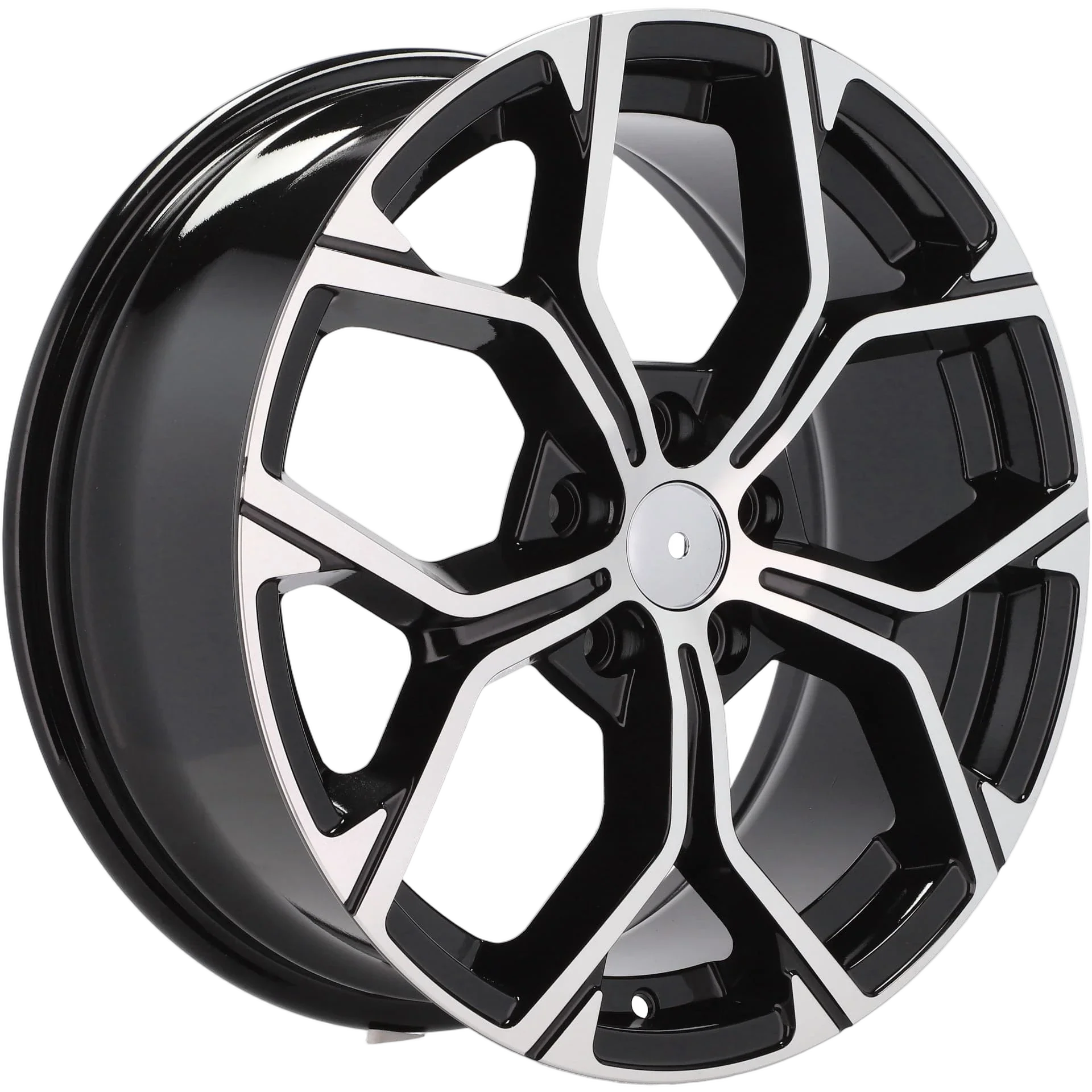 Alu kola pro BMW A056 7.5x18 5x112 ET51 Black Polished | Wheelsup.cz