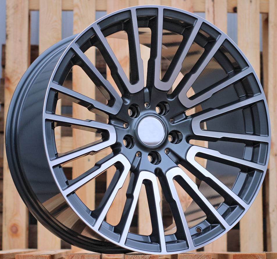 Alu kola Racing Line A1242 10x20 5x112 ET41 Grey Polished & Powder Coating BMW WheelsUp