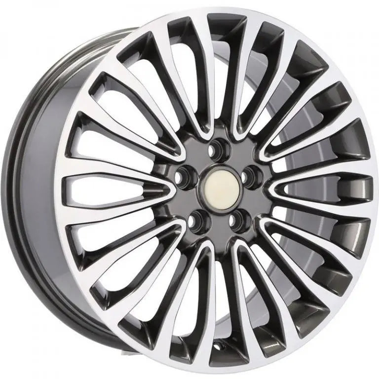 Alu kola pro Ford A1340 8x18 5x108 ET50 63.4 Grey Polished