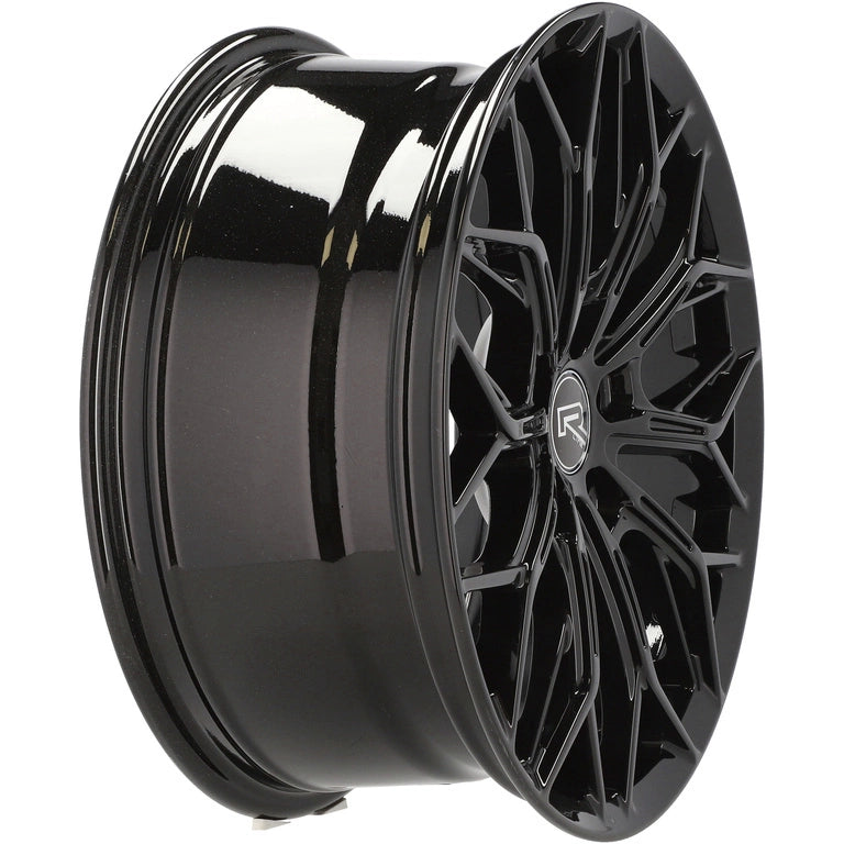 Alu kola Racing Line A1407 7.5x17 5x112 ET40 66.6 Black | Wheelsup.cz