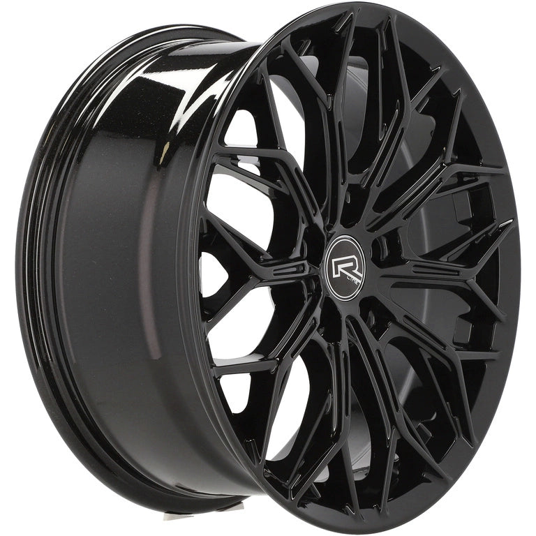 Alu kola Racing Line A1407 7.5x17 5x100 ET40 57.1 Black | Wheelsup.cz