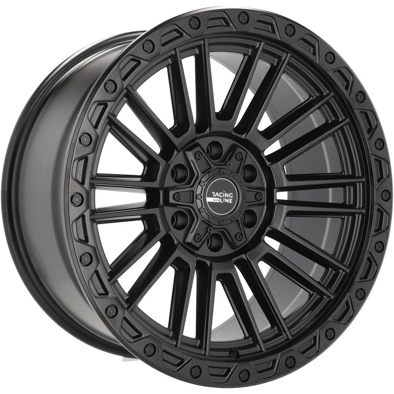 Alu kola pro Offroad A1892 9.5x20 6x139.7 ET1 106.1 Black Half Matt
