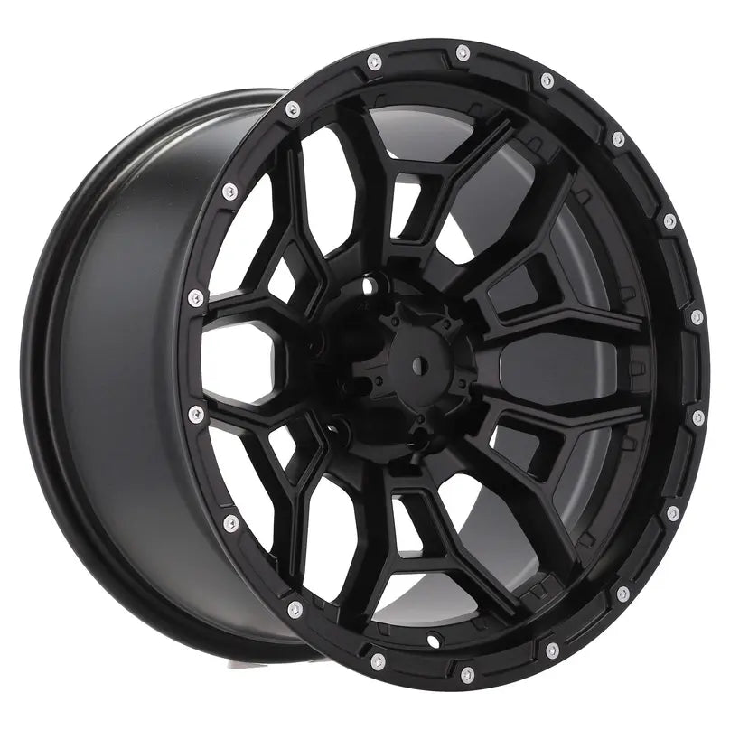 Alu kola pro Offroad A1915 8x15 6x139.7 ET-10 110.1 Black Half Matt | Wheelsup.cz