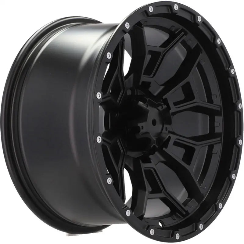 Alu kola pro Offroad A1915 8x15 6x139.7 ET-10 110.1 Black Half Matt | Wheelsup.cz