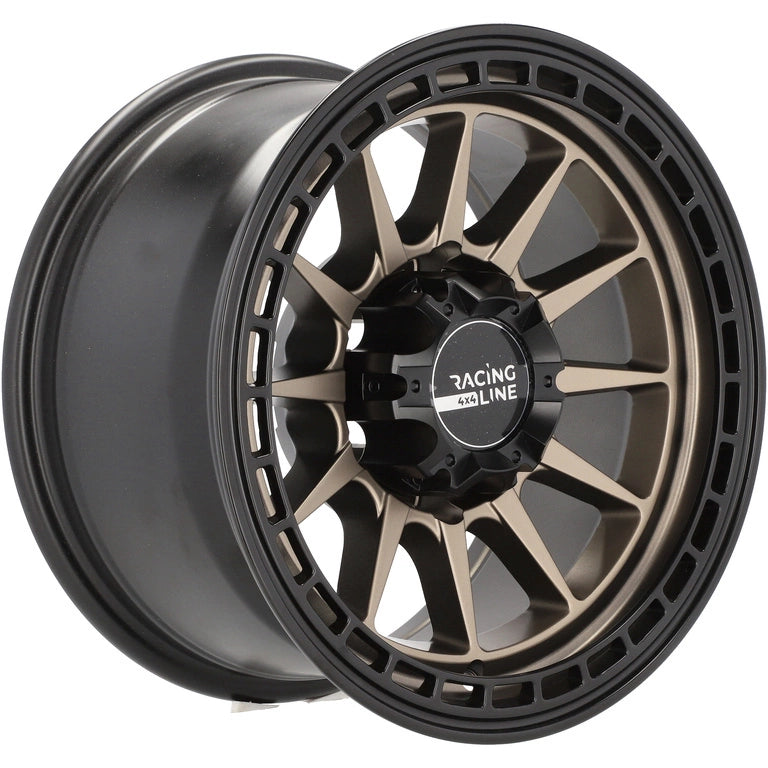 Alu kola pro Offroad A1916 8x15 6x139.7 ET-10 110.1 Bronze & Black | Wheelsup.cz