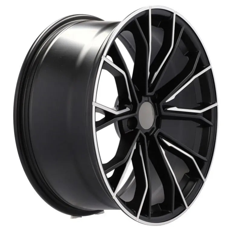 Alu kola pro BMW A5385 9.5x19 5x112 ET38 66.6 Black Half Matt | Wheelsup.cz