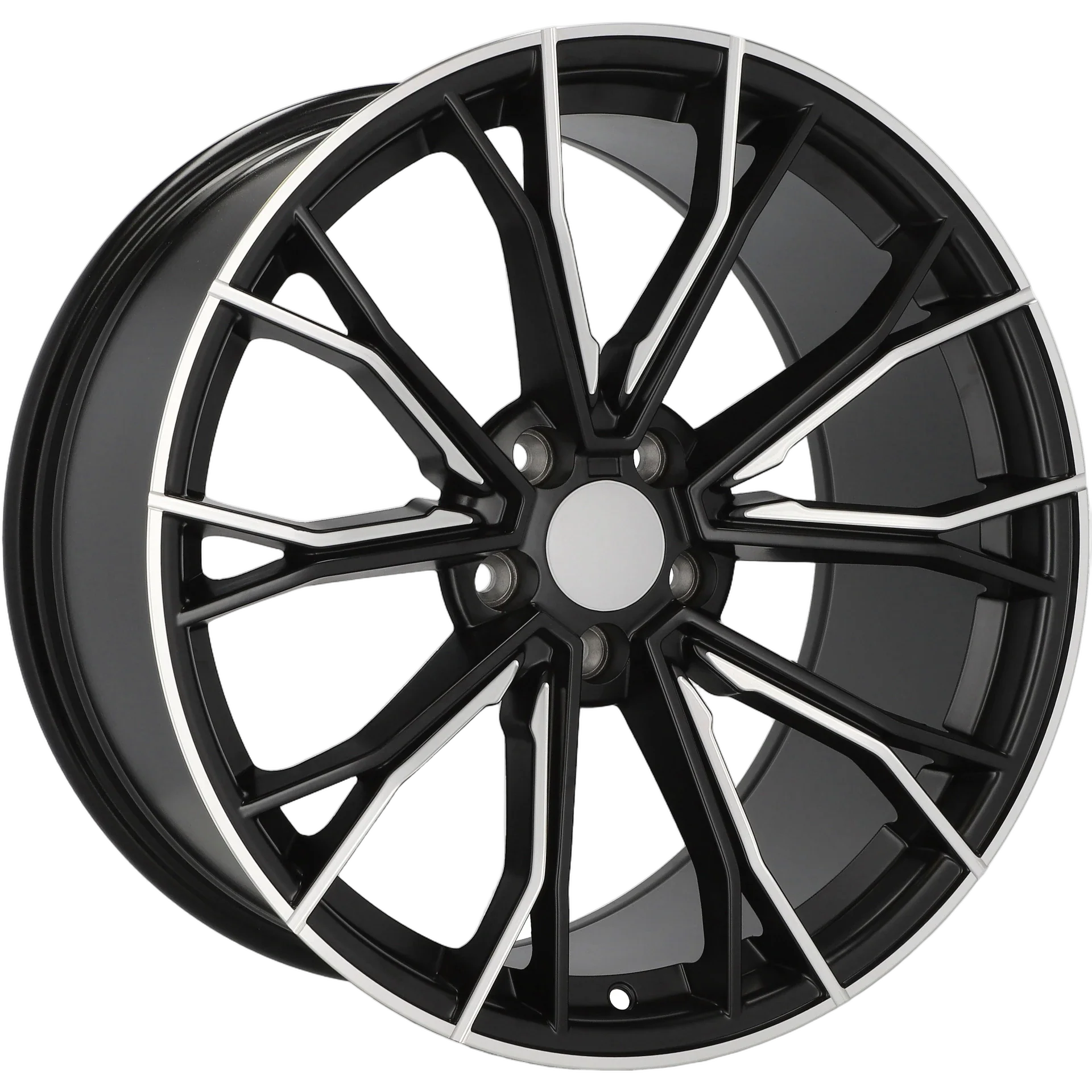 Alu kola pro BMW A5385 9.5x19 5x112 ET38 66.6 Black Half Matt | Wheelsup.cz