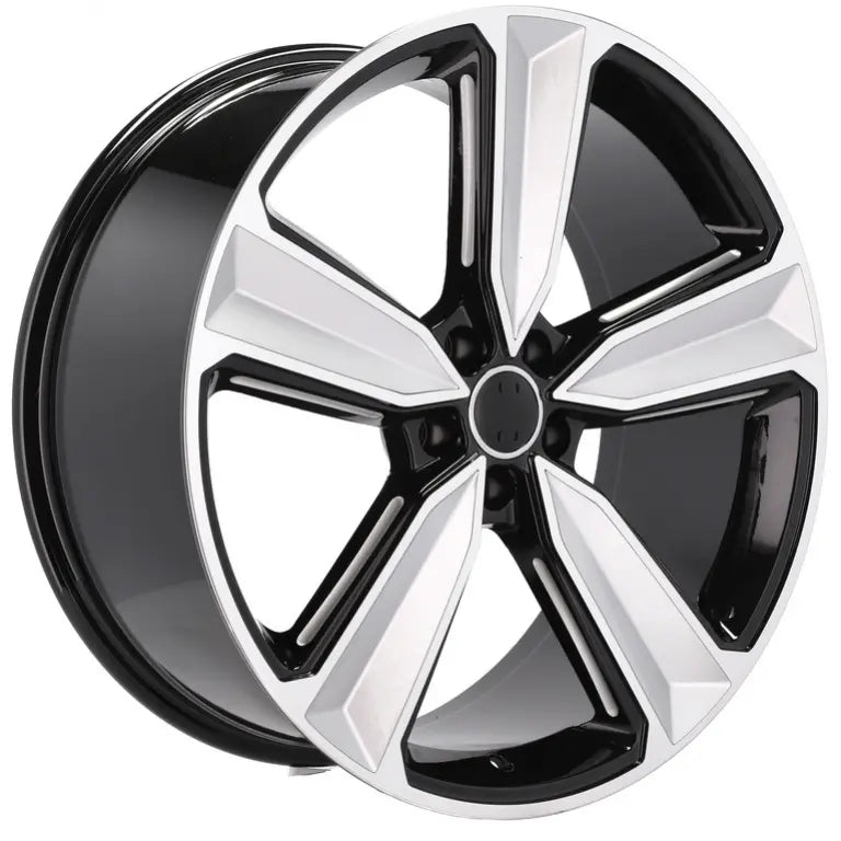 Alu kola pro Audi A5470 7.5x17 5x112 ET35 66.6 Black Polished | Wheelsup.cz