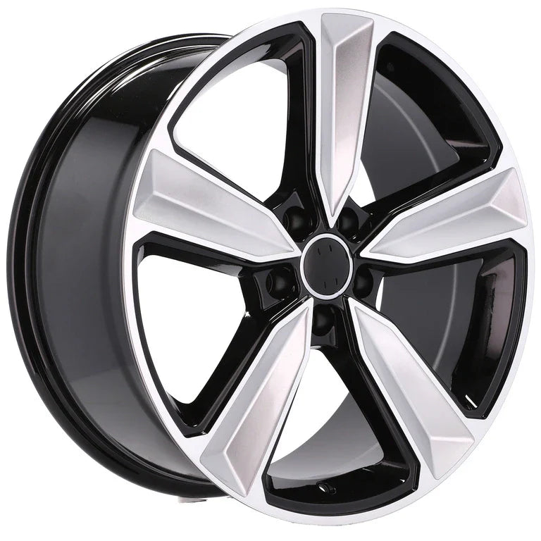 Alu kola pro Audi A5470 8.5x19 5x112 ET32 66.6 Black Polished | Wheelsup.cz