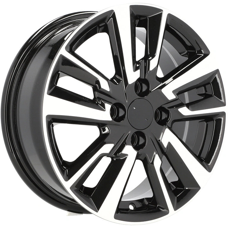 Alu kola pro Nissan A5831 6x15 4x100 ET40 60.1 Black Polished | Wheelsup.cz