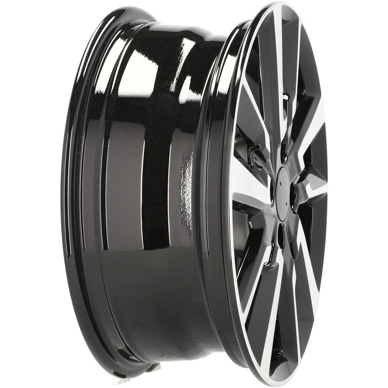 Alu kola pro Nissan A5831 6x15 4x100 ET40 60.1 Black Polished | Wheelsup.cz