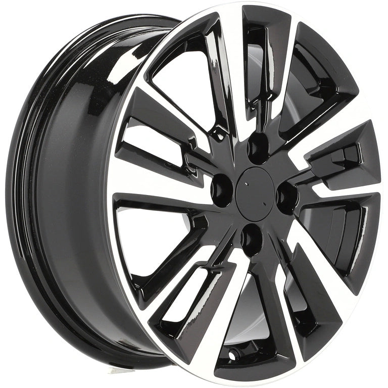 Alu kola pro Nissan A5831 6x15 4x100 ET40 60.1 Black Polished | Wheelsup.cz