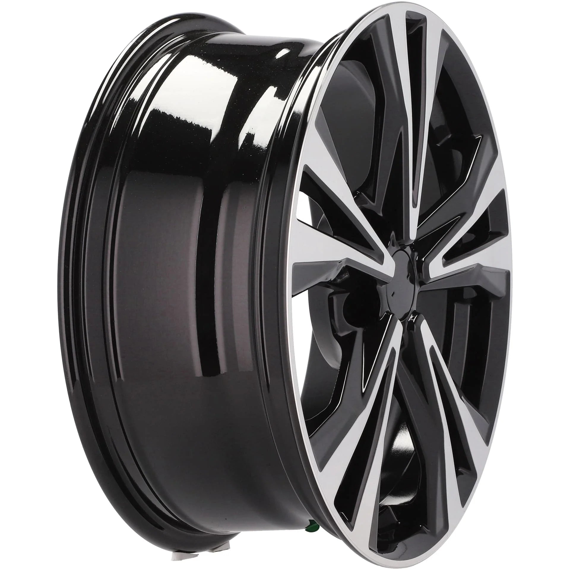Alu kola pro Nissan A5832 7x18 5x114.3 ET40 66.1 Black Polished | Wheelsup.cz