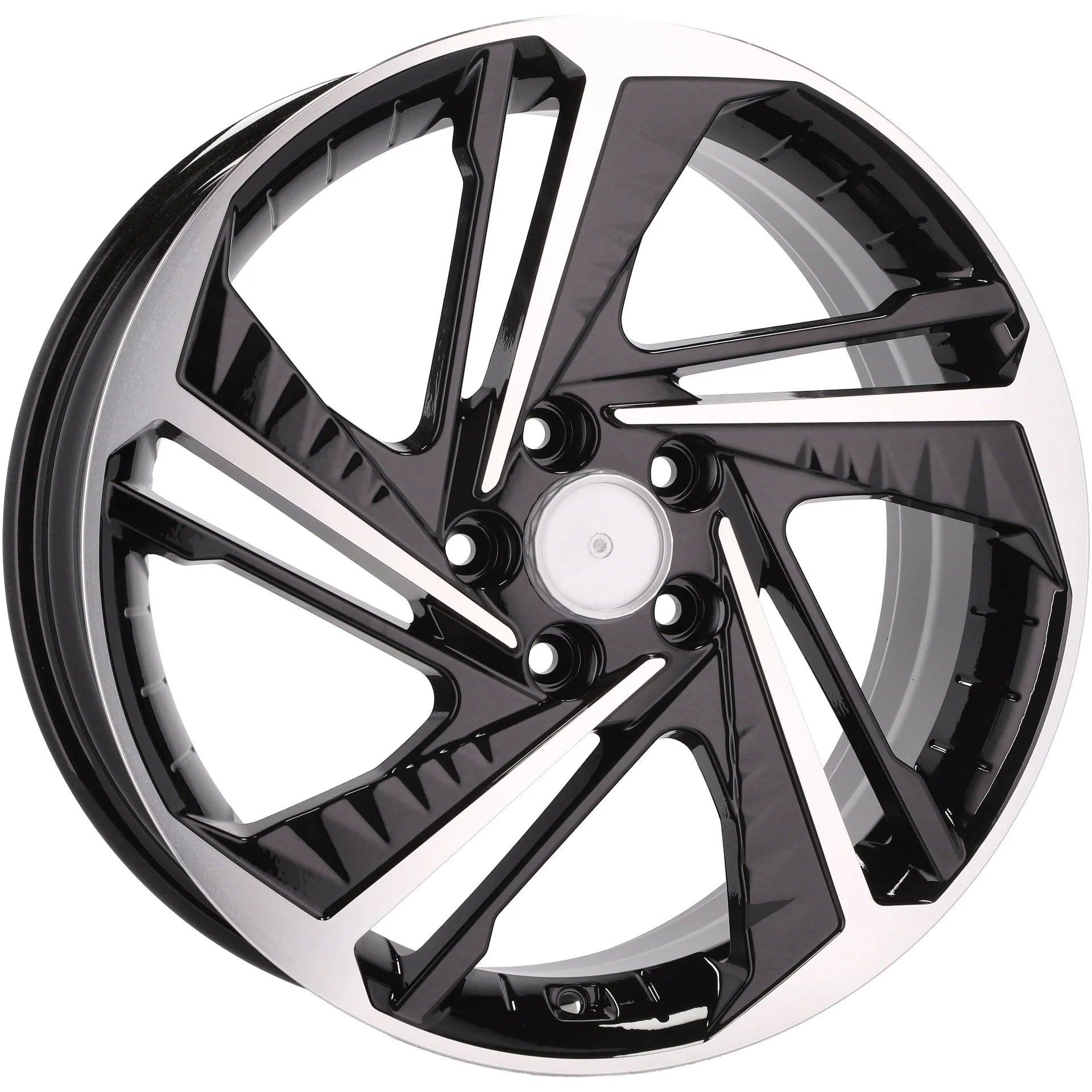 Alu kola pro Hyundai A5895 7.5x18 5x114.3 ET50.5 67.1 Black Polished | Wheelsup.cz