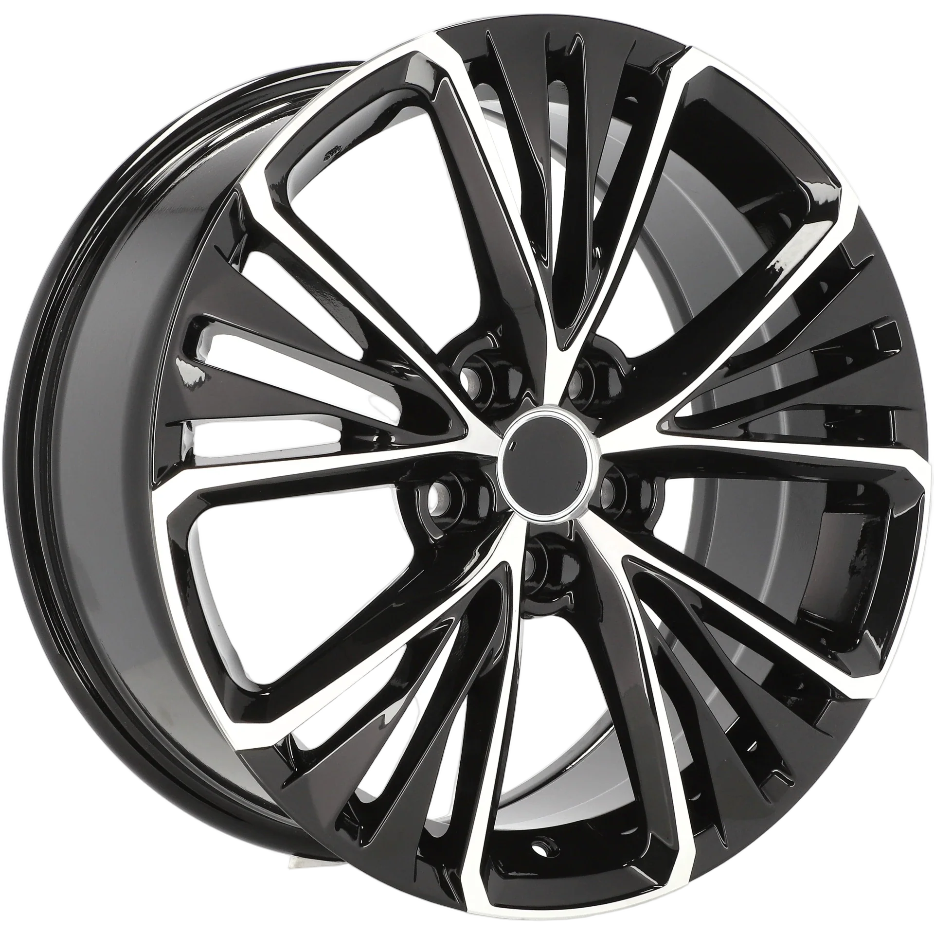 Alu kola pro Toyota A5908 7.5x17 5x114.3 ET40 60.1 Black Polished | Wheelsup.cz