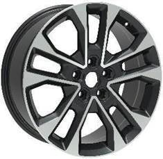 Alu kola pro Jeep A5914 8.5x20 5x127 ET50 71.6 Black Polished | Wheelsup.cz