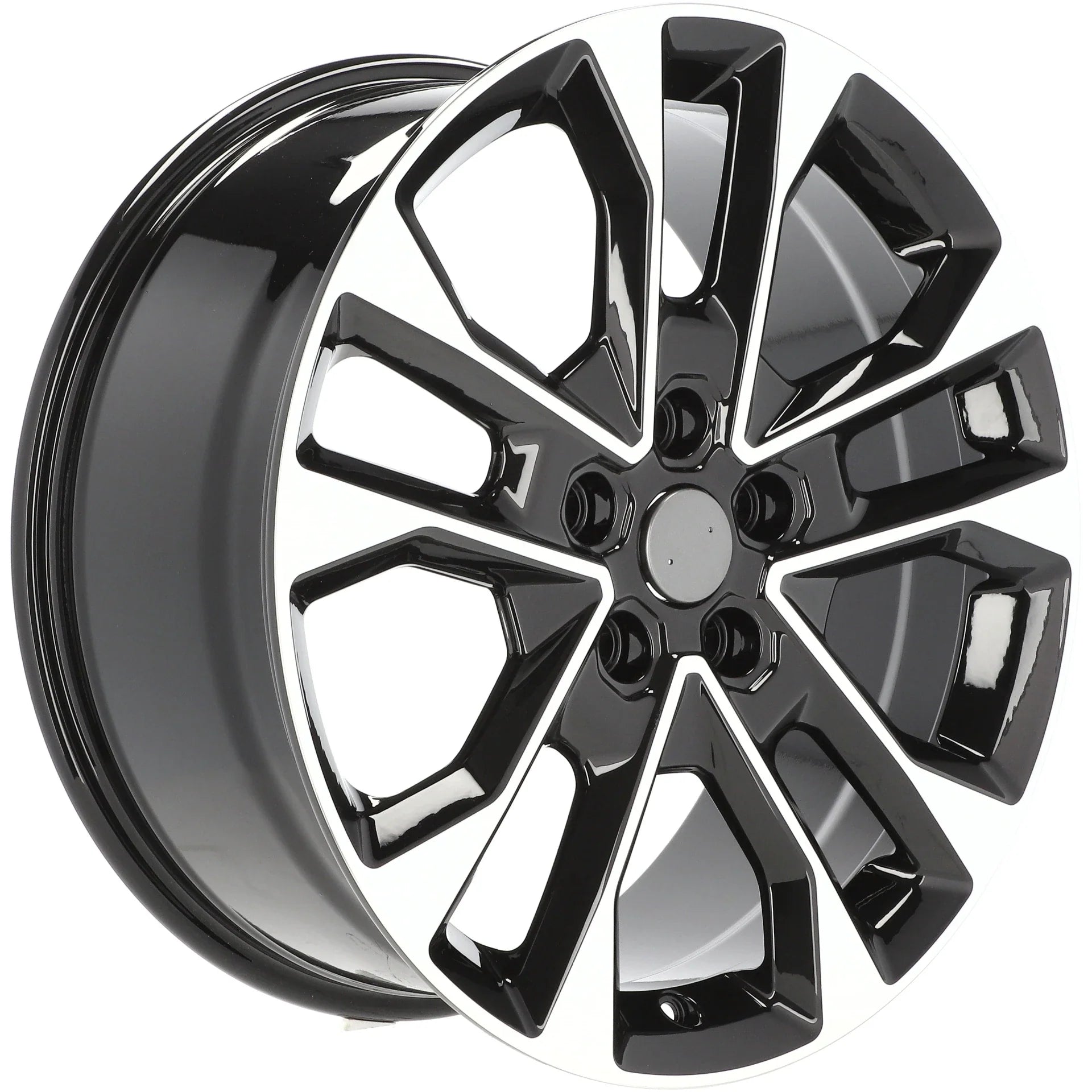 Alu kola pro Jeep A5914 8.5x20 5x127 ET50 71.6 Black Polished | Wheelsup.cz