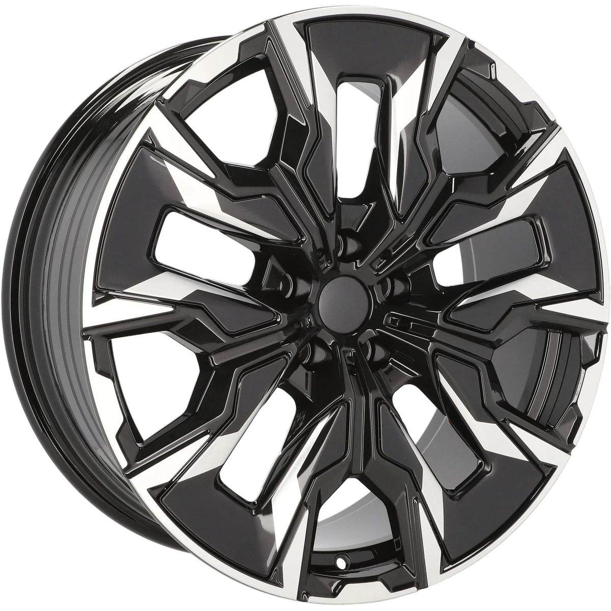 Alu kola pro BMW A5915 10x20 5x112 ET46 66.6 Black Polished | Wheelsup.cz
