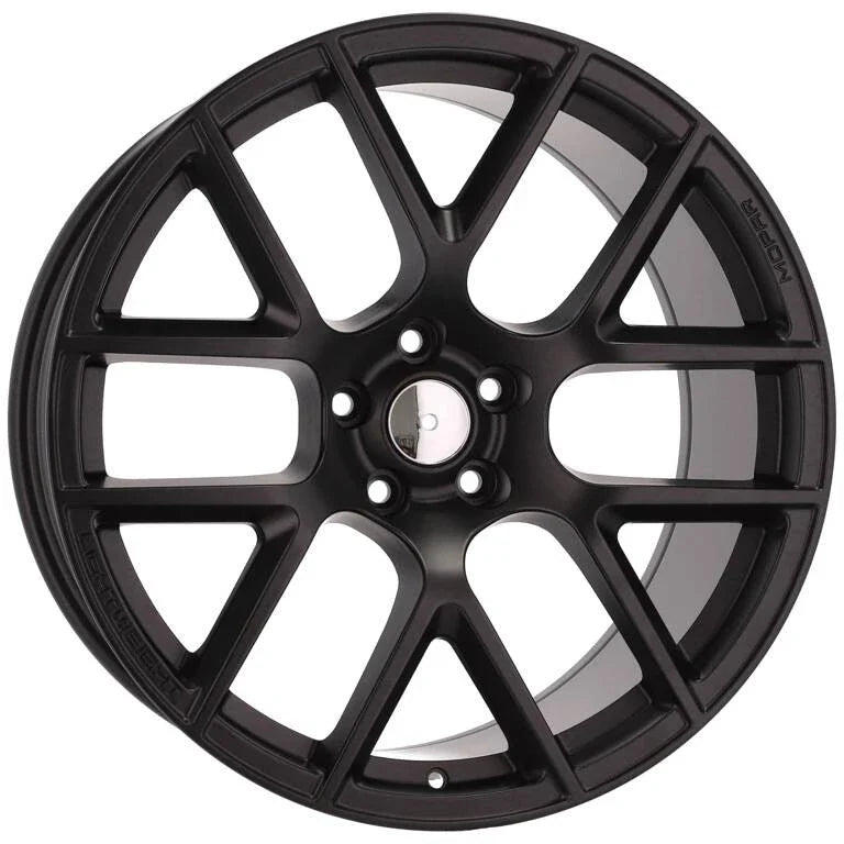 Alu kola pro Dodge A6014 9x20 5x115 ET21 71.6 Black Half Matt | Wheelsup.cz