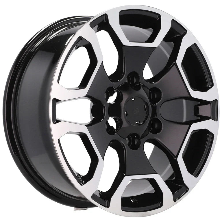 Alu kola pro Toyota A6216 7.5x17 6x139.7 ET25 106.1 Black Polished | Wheelsup.cz