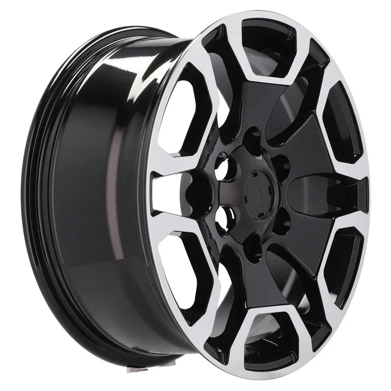 Alu kola pro Toyota A6216 7.5x17 6x139.7 ET25 106.1 Black Polished | Wheelsup.cz