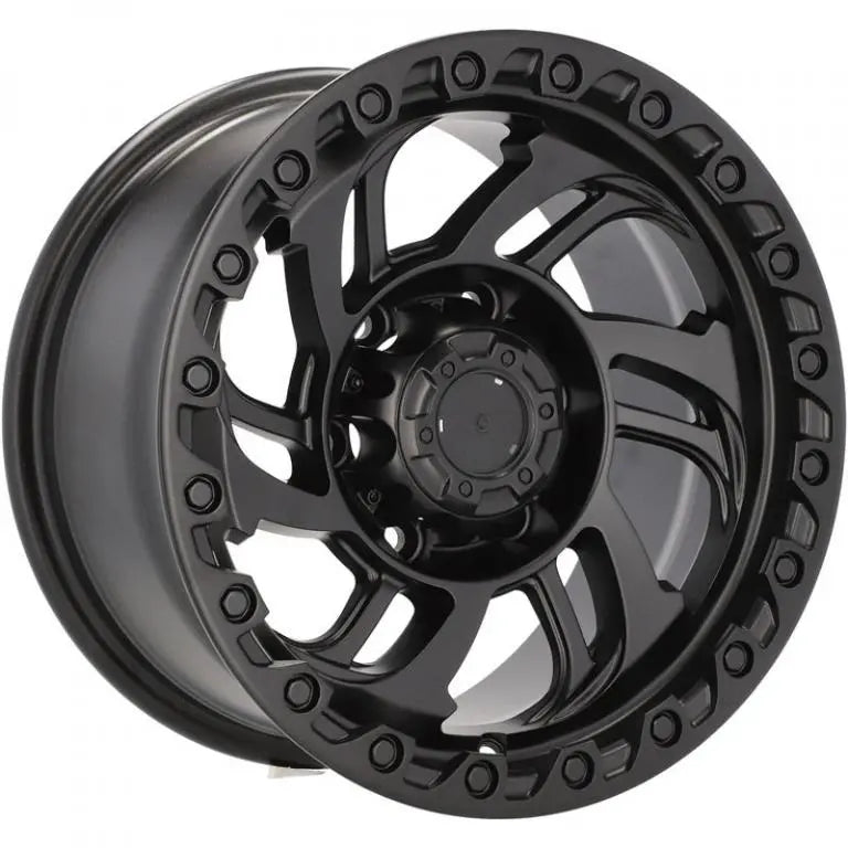 Alu kola pro Offroad A6278 8x15 6x139.7 ET0 110.1 Black Half Matt | Wheelsup.cz