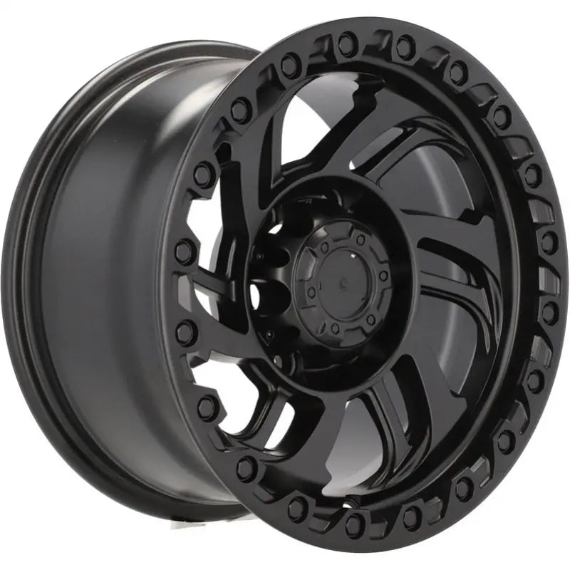 Alu kola pro Offroad A6278 8x15 6x139.7 ET0 110.1 Black Half Matt | Wheelsup.cz
