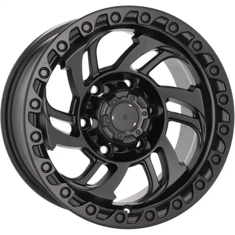 Alu kola pro Offroad A6278 8x15 6x139.7 ET0 110.1 Black Half Matt | Wheelsup.cz