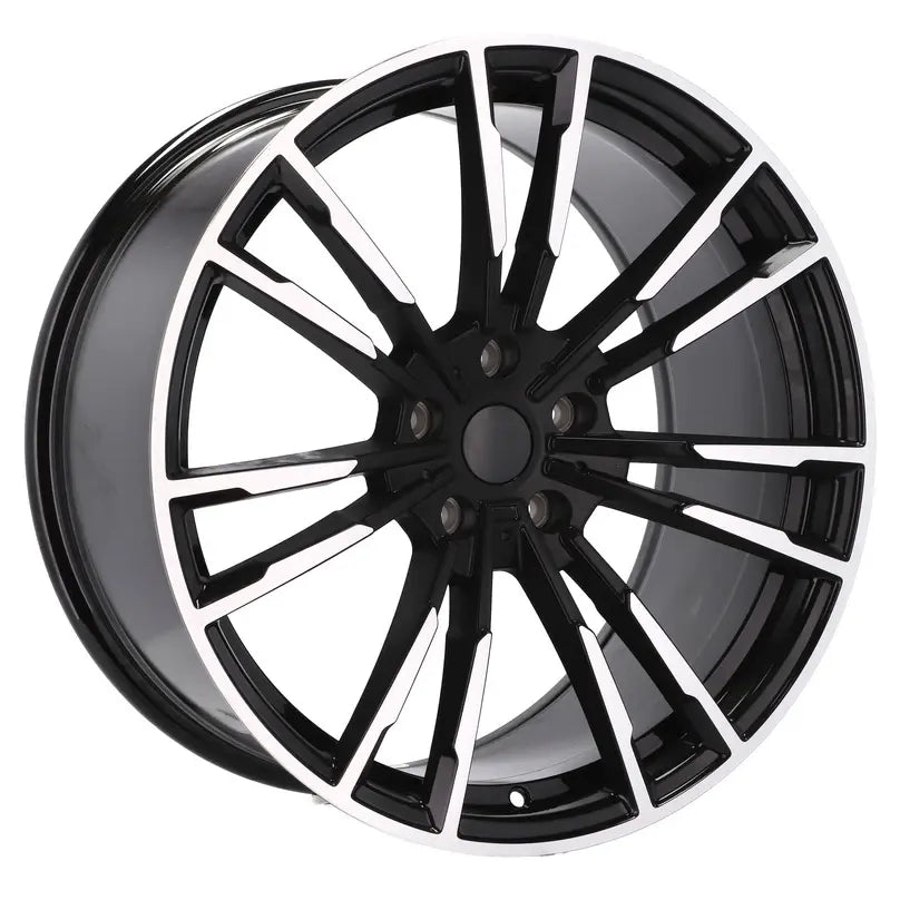 Alu kola pro BMW A7065 8.5x19 5x120 ET30 72.6 Black Polished