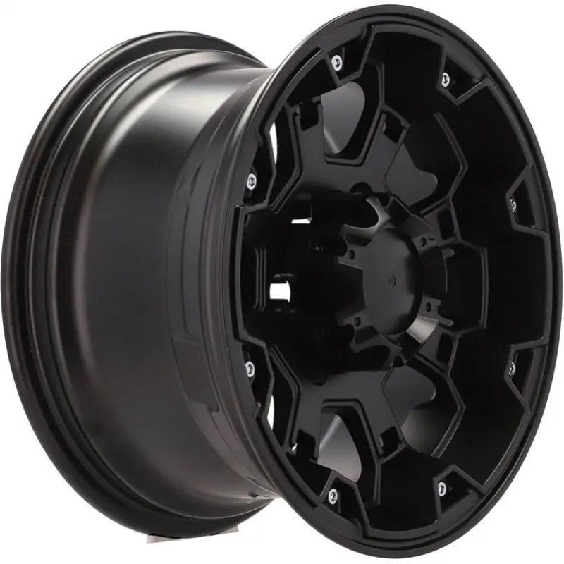 Alu kola pro Offroad A8068 8x15 6x139.7 ET-10 110.1 Black Half Matt | Wheelsup.cz