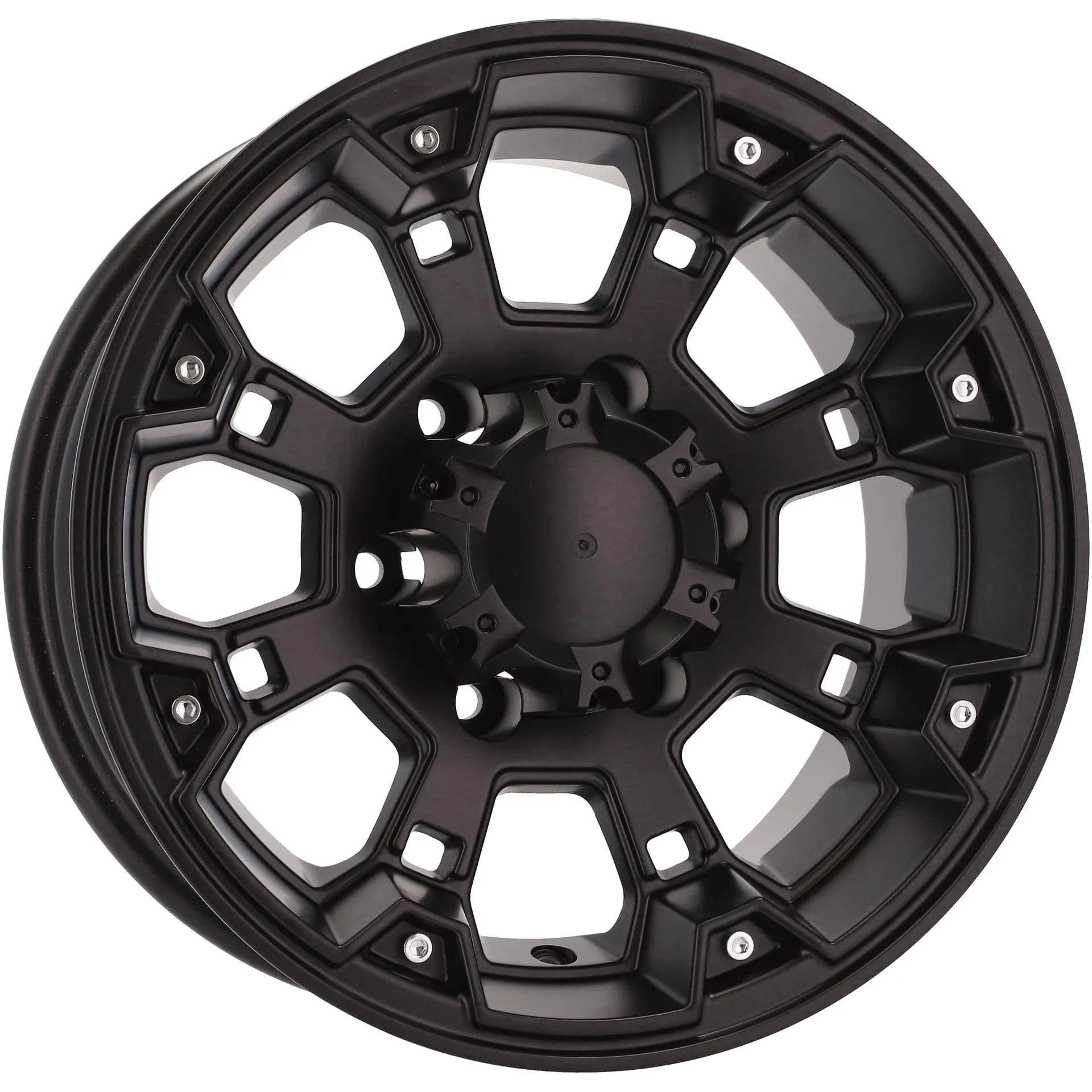 Alu kola pro Offroad A8068 8x15 6x139.7 ET-10 110.1 Black Half Matt