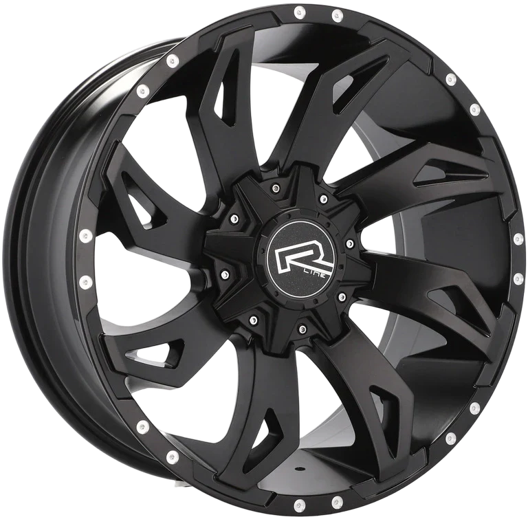 Alu kola pro Offroad A8075 9x20 6x135 ET0 110.1 Black Matt | Wheelsup.cz