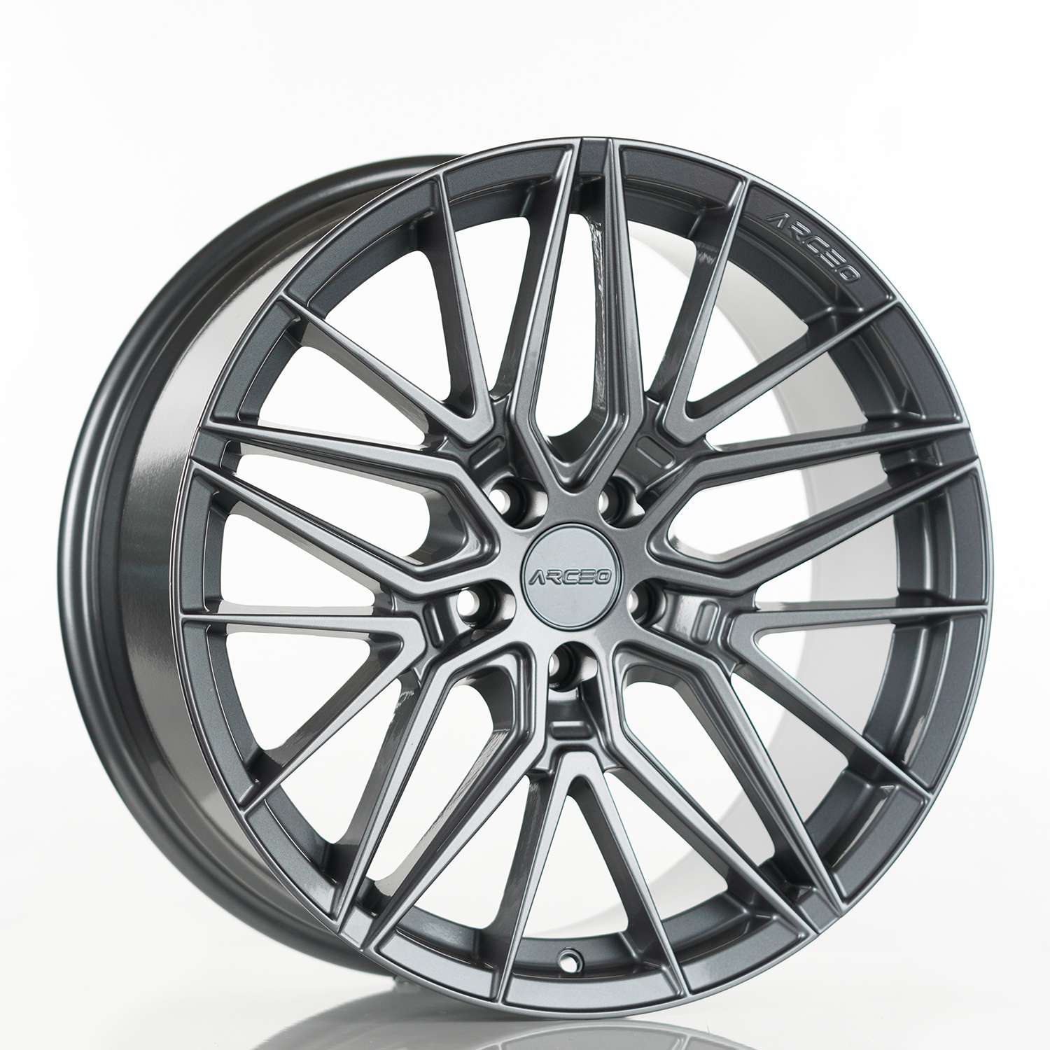 Alu kola Arceo SEVILLA 8x18 5x120 ET35 Titan | Wheelsup.cz