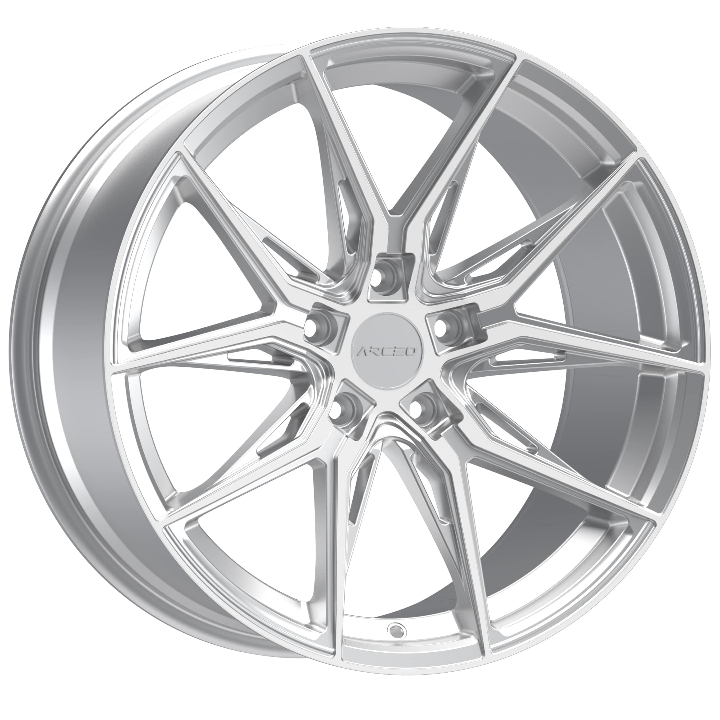 Alu kola Arceo MARSEILLE 9.5x19 5x112 ET40 Silver Diamond | Wheelsup.cz