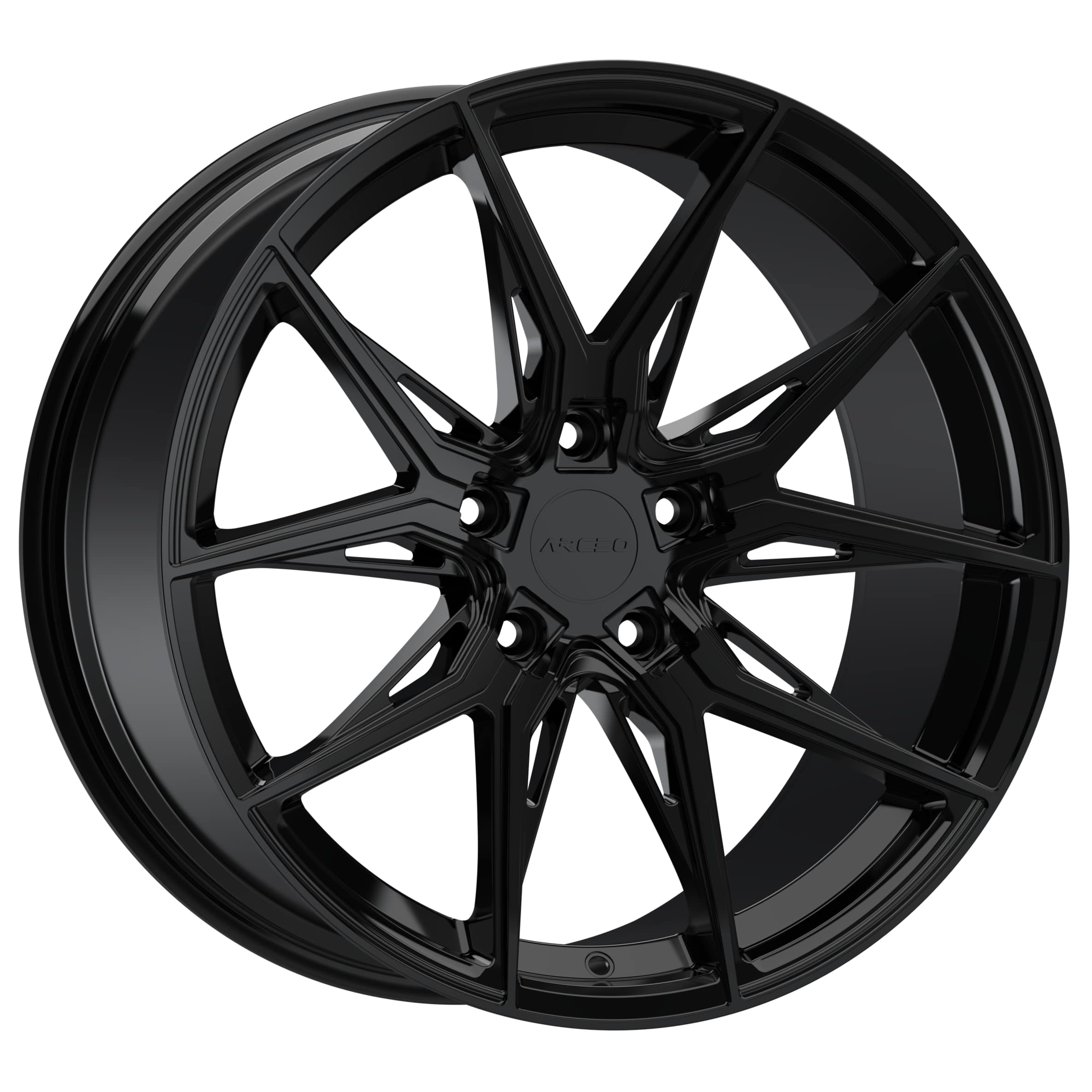 Alu kola Arceo MARSEILLE 8.5x19 5x120 ET33 Glossy Black | Wheelsup.cz