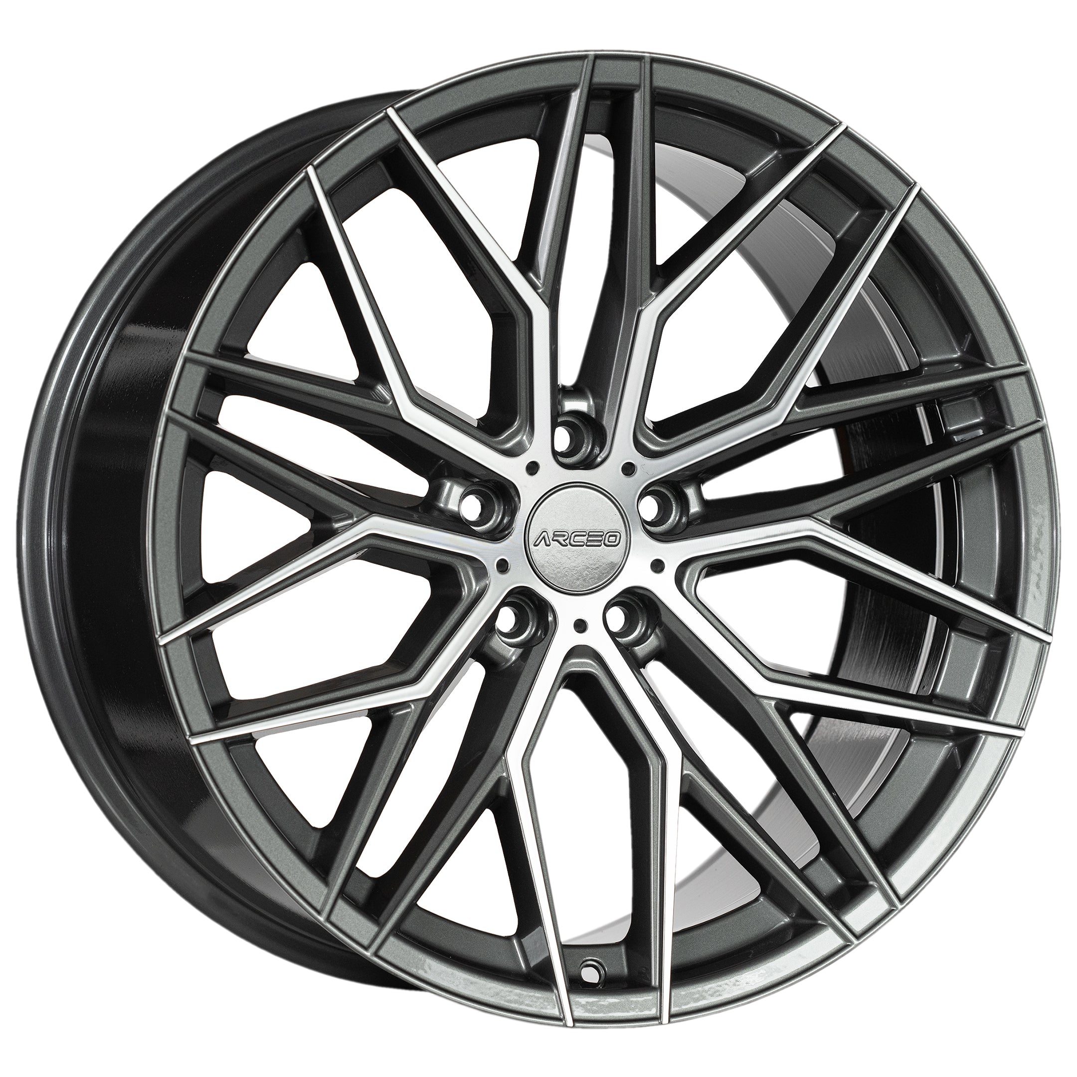 Alu kola Arceo VALENCIA 10x20 5x112 ET40 Titan Diamond | Wheelsup.cz