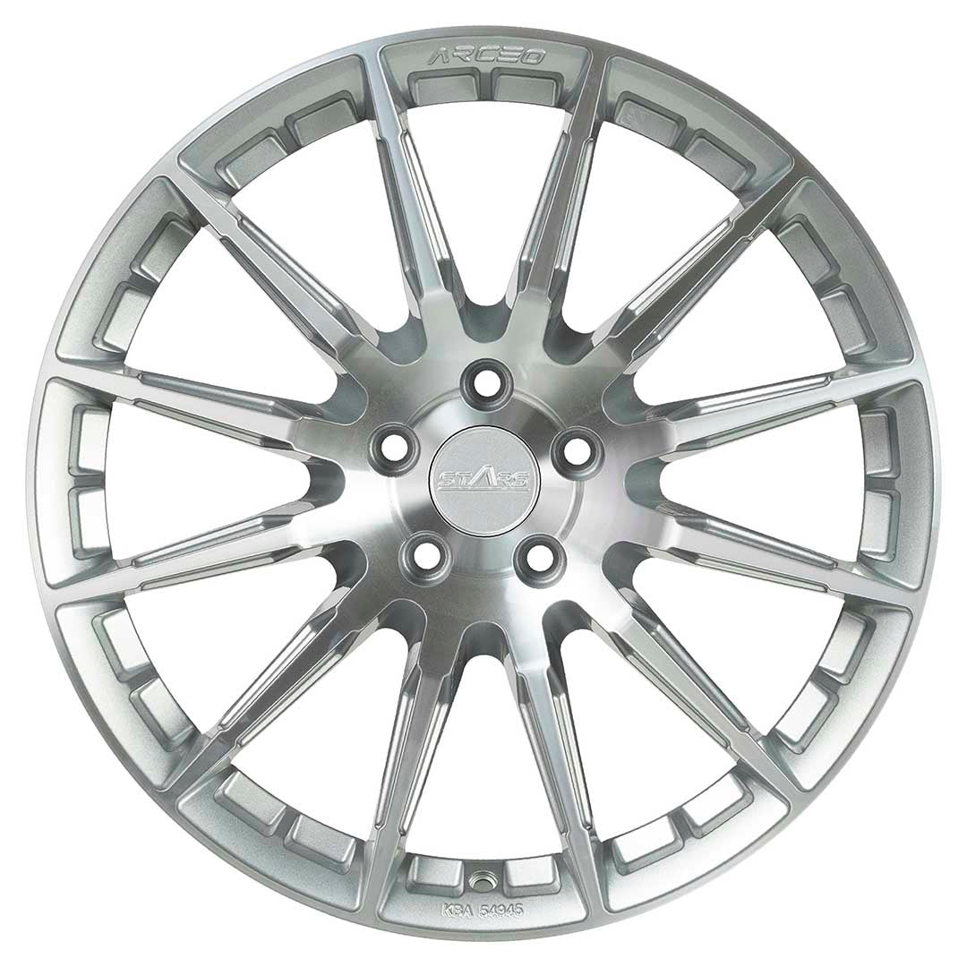 Alu kola Arceo ASW03 8x19 5x112 ET30 Silver Diamond