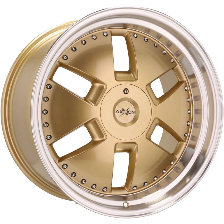 Alu kola pro Mercedes AT674 11x20 5x112 ET32 66.6 Gold & Polished
