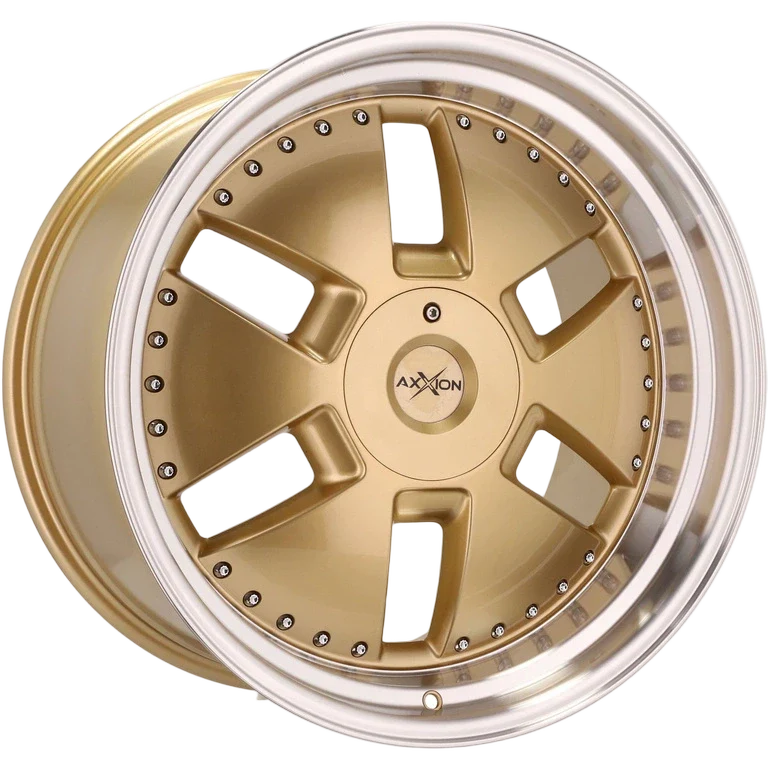 Alu kola pro Mercedes AT674 11x20 5x112 ET32 66.6 Gold & Polished | Wheelsup.cz