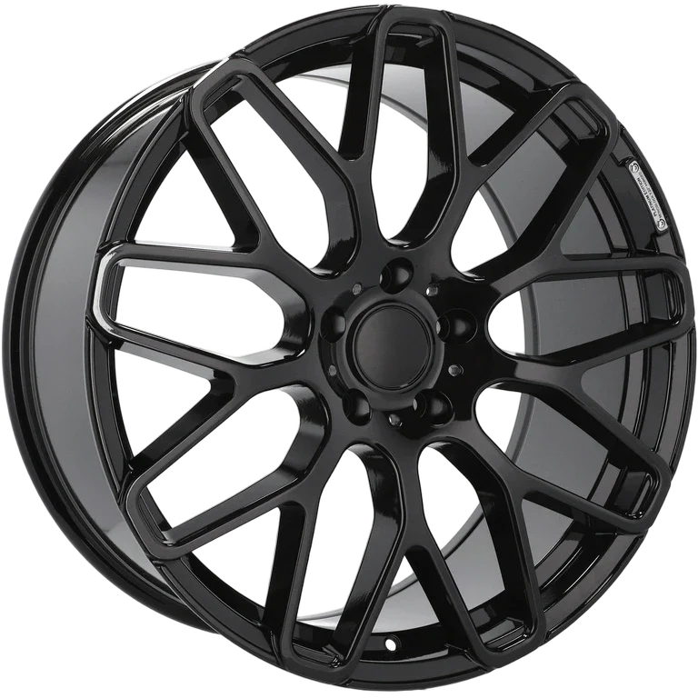Alu kola pro Mercedes AT967 10x22 5x130 ET33 84.1 Black | Wheelsup.cz