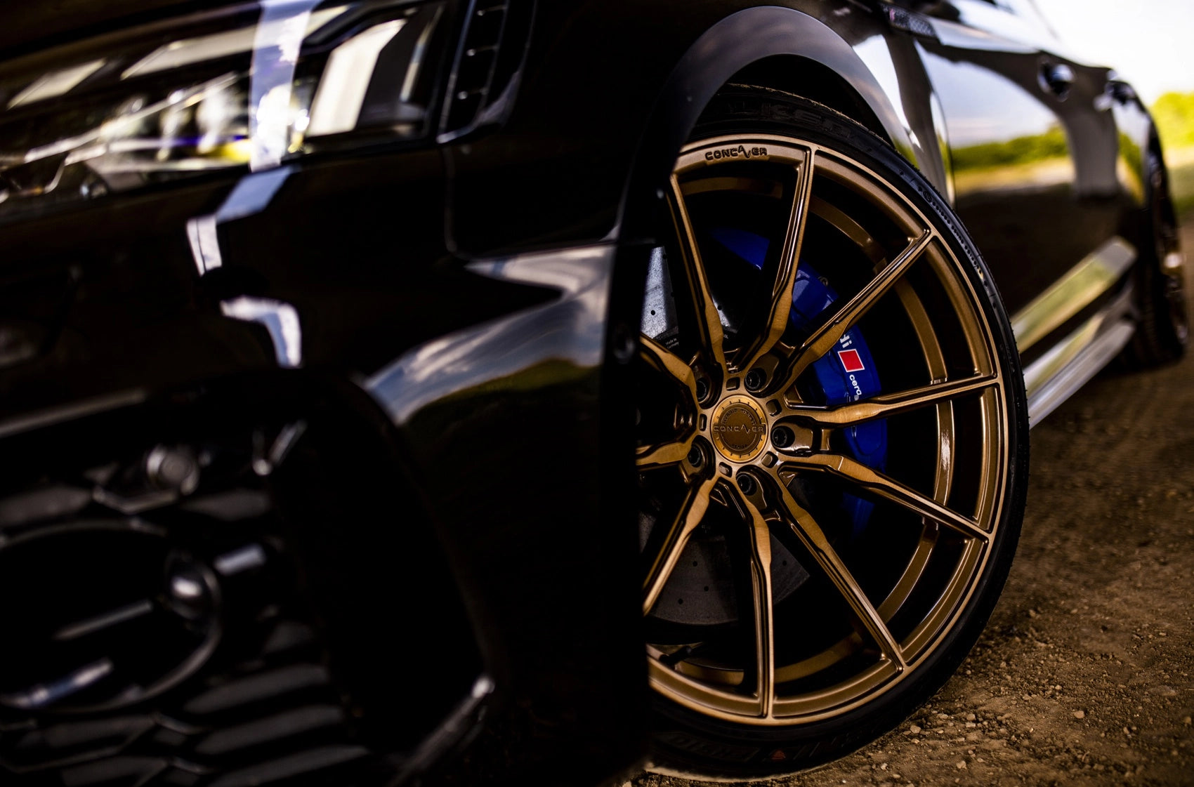 Alu kola Audi A5 S5 RS5 Concaver CVR4 Brushed Bronze 861 15195