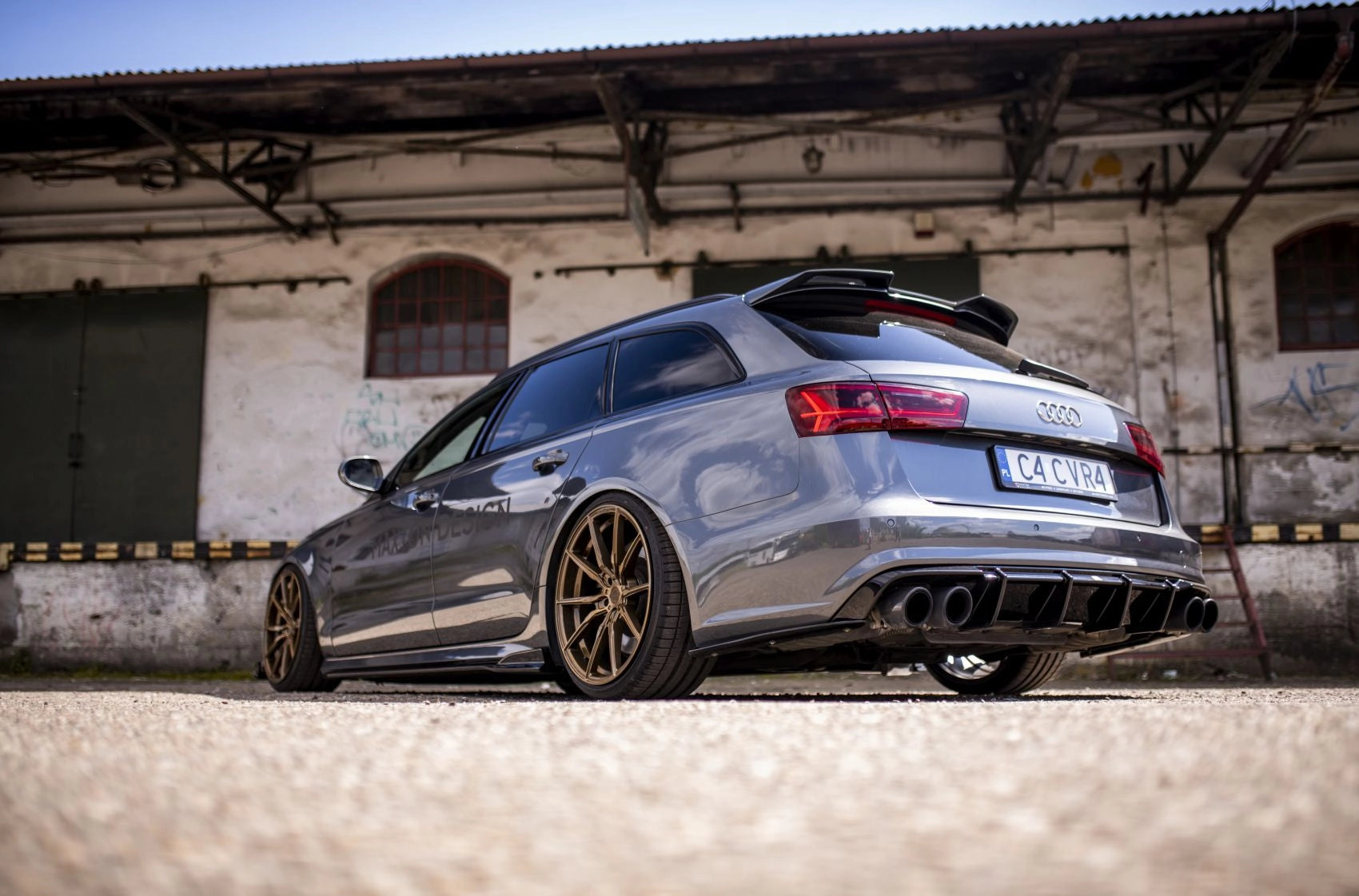 Alu kola Audi A6 S6 RS6 Concaver CVR4 Brushed Bronze 239 11381