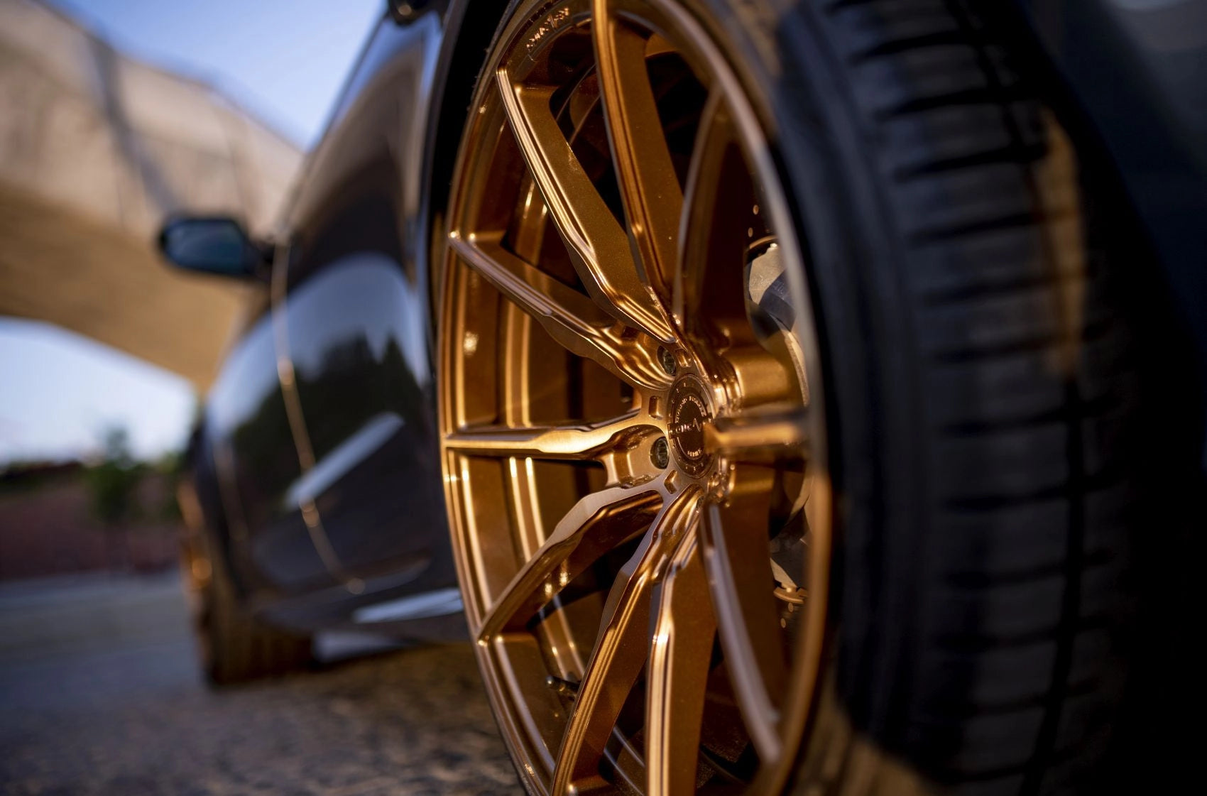 Alu kola Audi A6 S6 RS6 Concaver CVR4 Brushed Bronze 245 1046