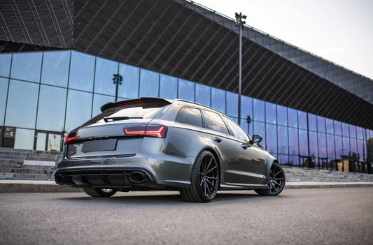 Alu kola Audi A6 S6 RS6 Concaver CVR4 Double Tinted Black 244 260 5