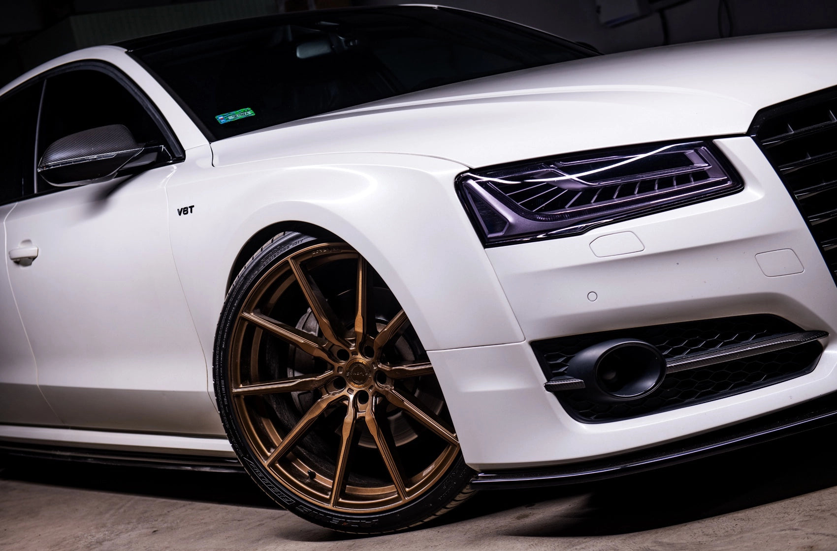 Alu kola Audi A8 S8 RS8 Concaver CVR4 Brushed Bronze 975 127