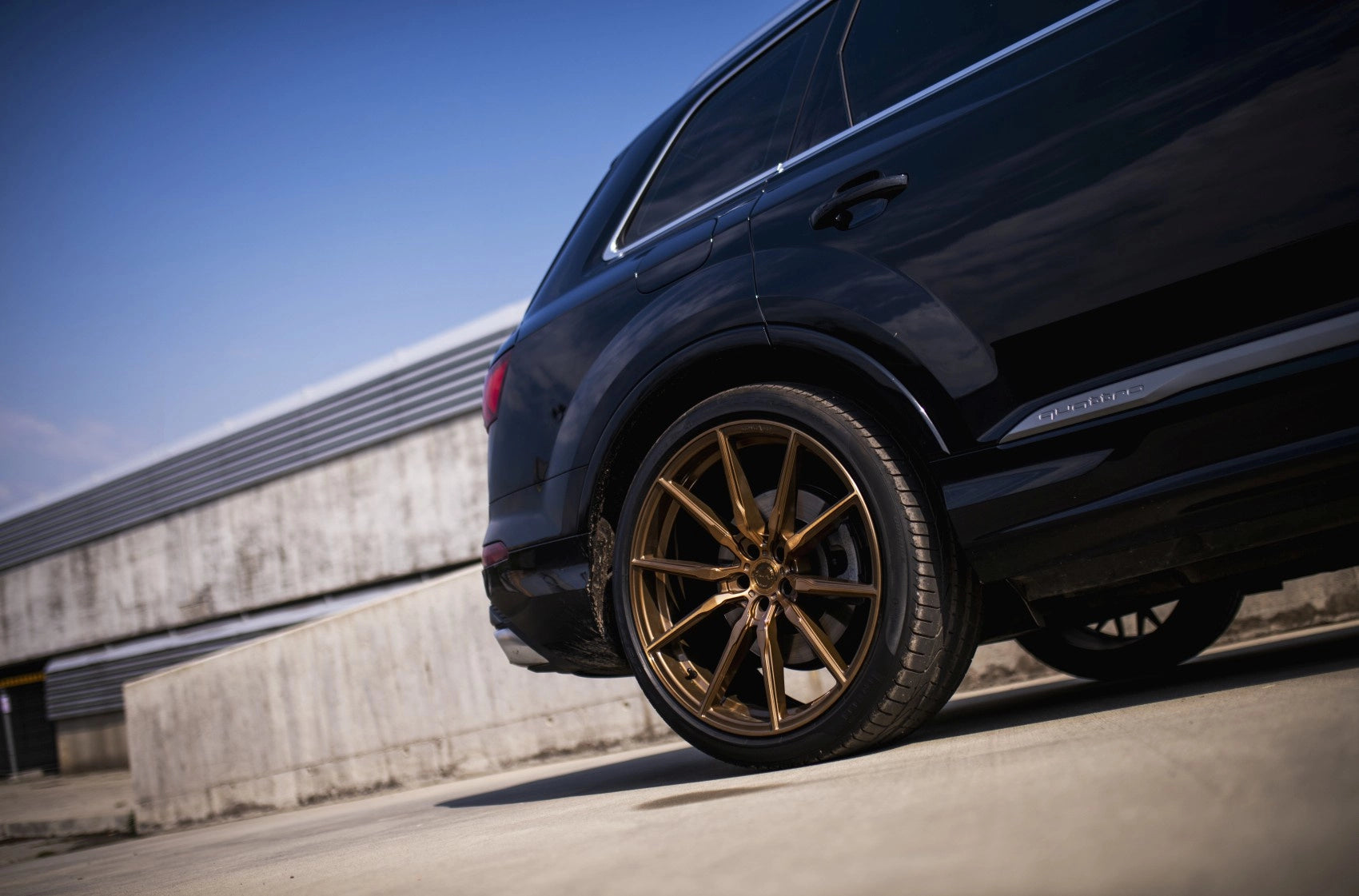 Alu kola Audi Q7 SQ7 RSQ7 Concaver CVR4 Brushed Bronze 533 12725