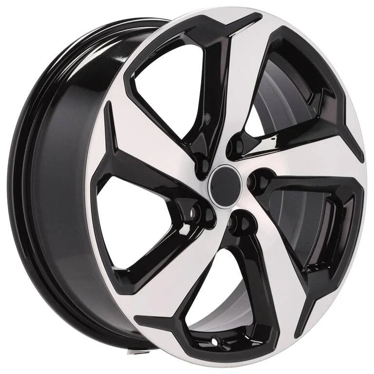 Alu kola pro Toyota B1013 7x18 5x114.3 ET35 60.1 Black Polished | Wheelsup.cz