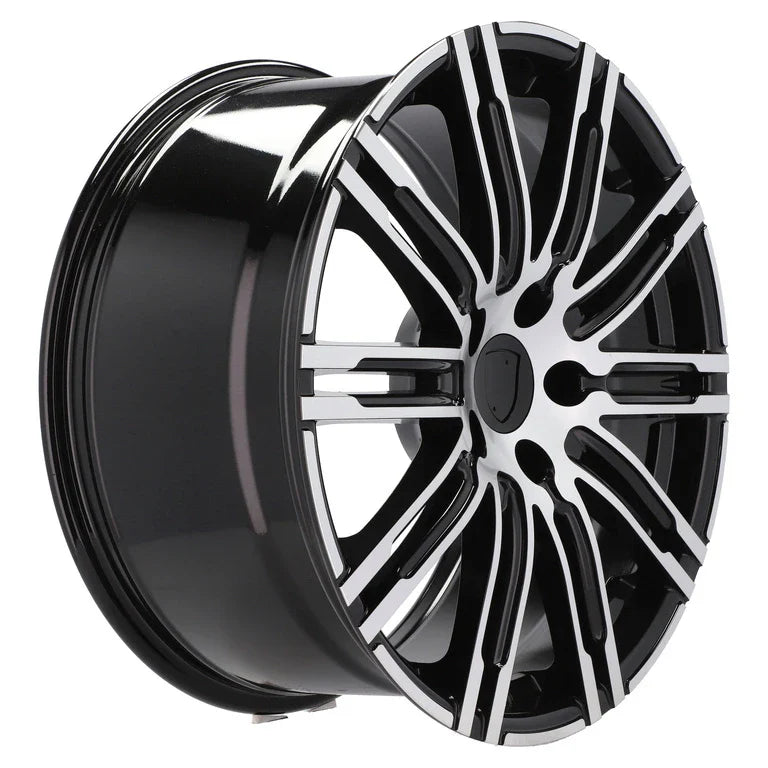 Alu kola pro Porsche B1026 8.5x19 5x112 ET21 66.6 Black Polished | Wheelsup.cz